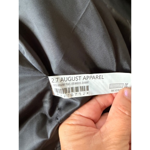 Endless Rose Faux Leather Blazer Black Size L - Picture 11 of 12